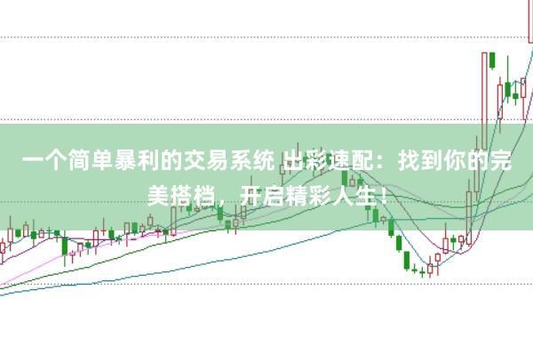 一个简单暴利的交易系统 出彩速配：找到你的完美搭档，开启精彩人生！