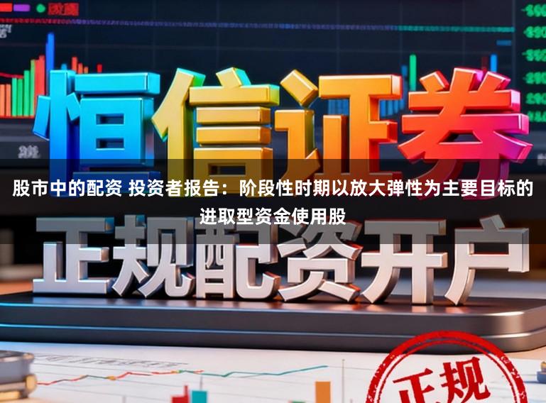 股市中的配资 投资者报告：阶段性时期以放大弹性为主要目标的进取型资金使用股