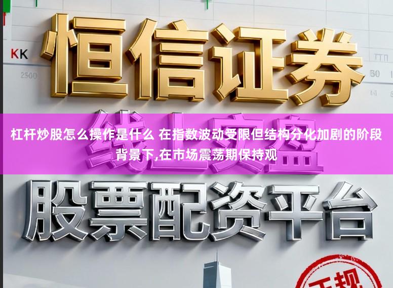 杠杆炒股怎么操作是什么 在指数波动受限但结构分化加剧的阶段背景下,在市场震荡期保持观
