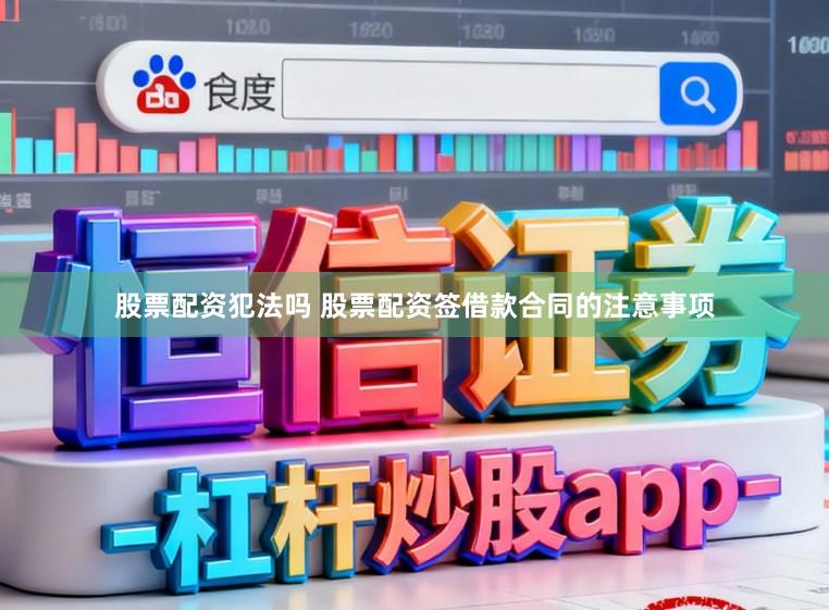 股票配资犯法吗 股票配资签借款合同的注意事项